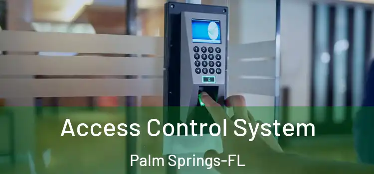 Access Control System Palm Springs-FL