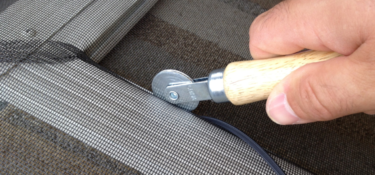 metal screen door repair in Palm Springs