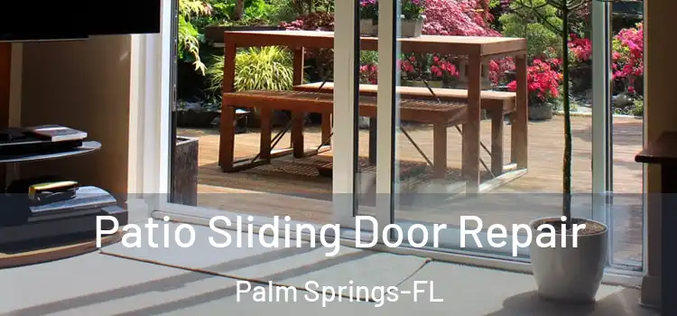  Patio Sliding Door Repair Palm Springs-FL